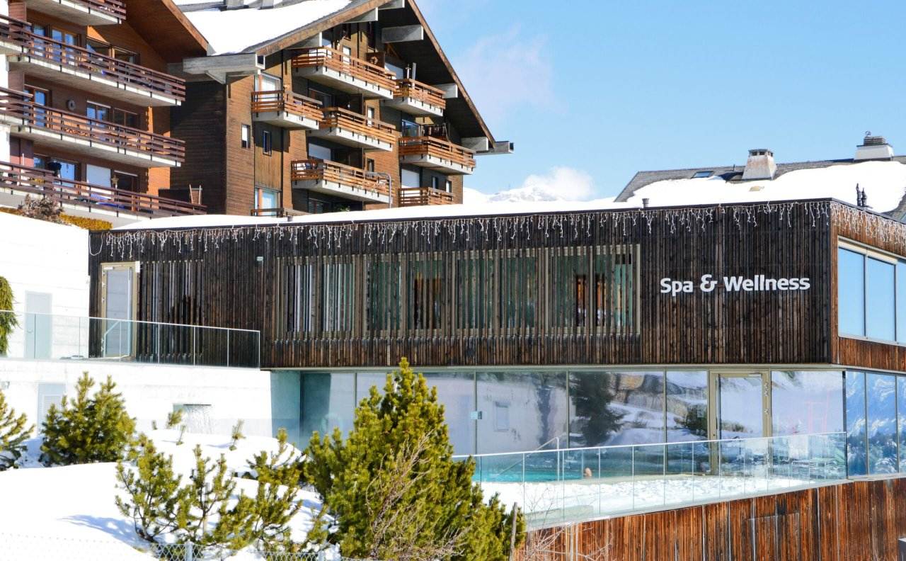 Anzere Spa & Wellness in Anzere, Switzerland’s premiere mountain resort. Credit Orane Jan du Chene